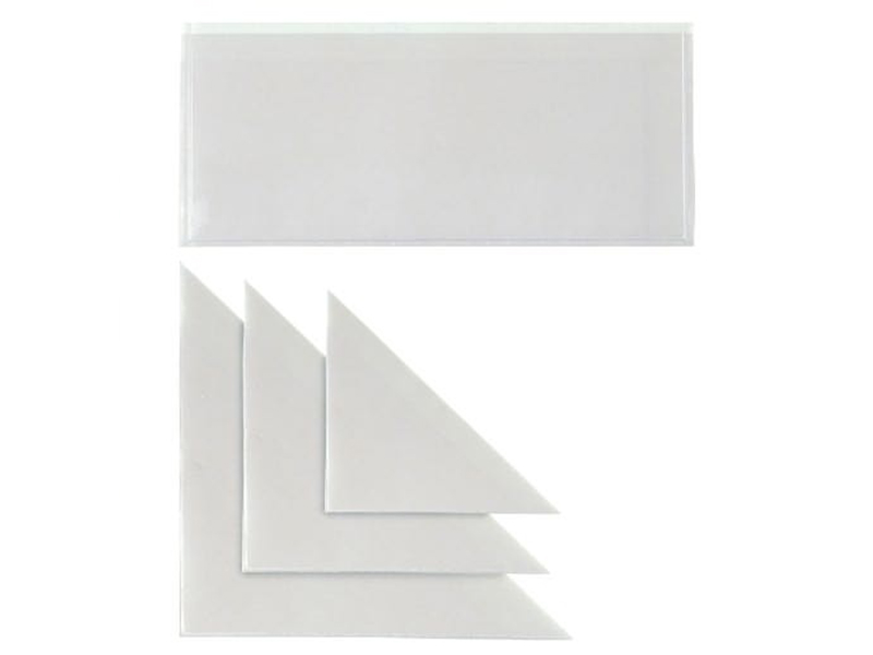 TASCA TR22 10 RECTANGUL.POCKET PVC ADHESIVE 22X10