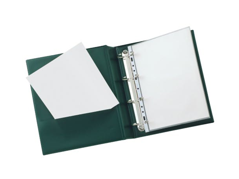 SANREMO 25 D 4R 23X33 (FOOLSCAP) RINGMAP ZWART