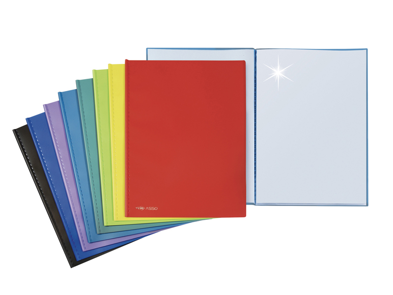 AASSO 22X30-50 SMOOTH PP DISPLAY BOOK WITH FLEX. COL. COVER