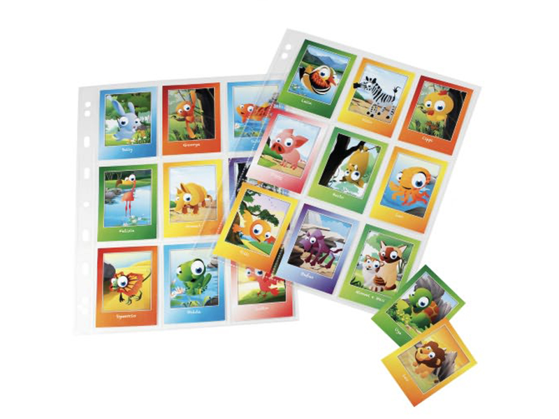 ATLA K PP LISSE 10 POCH. PERF. A4 POUR CARTES DE COLLECTION